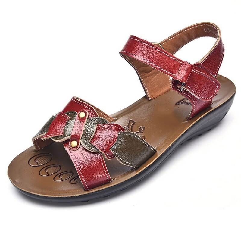 Sandale Damen Em Leder Tanya