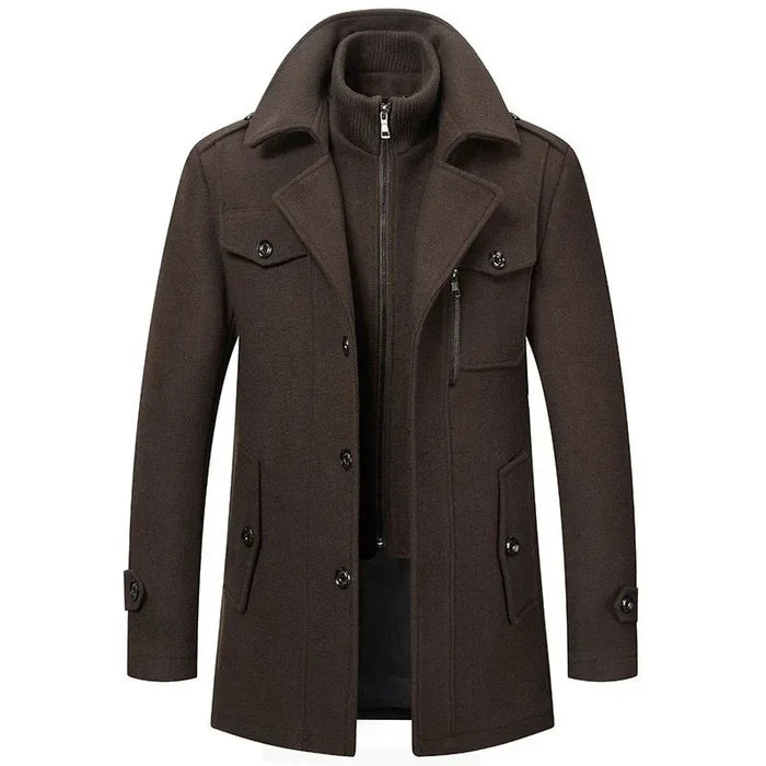Peaky™ • Zweiteiliger Herrenmantel für Stil und Wärme
