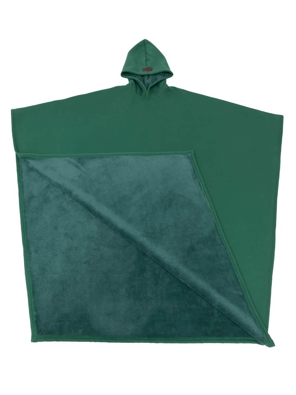 FleeceGuard™ – Ultrazachte thermische cape met capuchon voor weldadige warmte