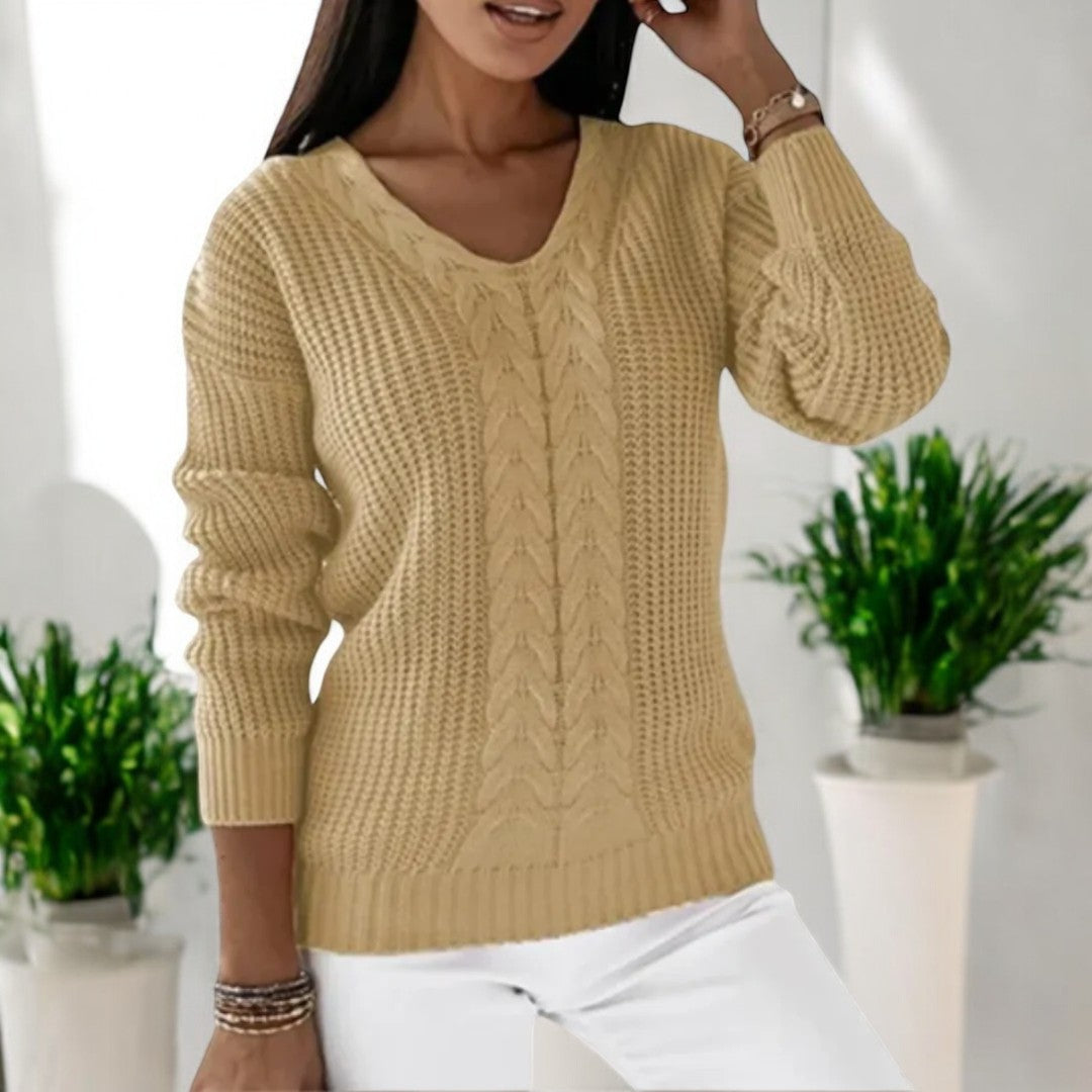 Fijntricot damespullover | Colosy