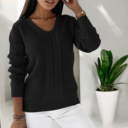 Fijntricot damespullover | Colosy