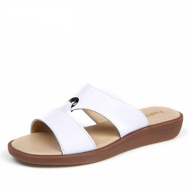 Hausschuh Feminino De Leder Loam Colosy