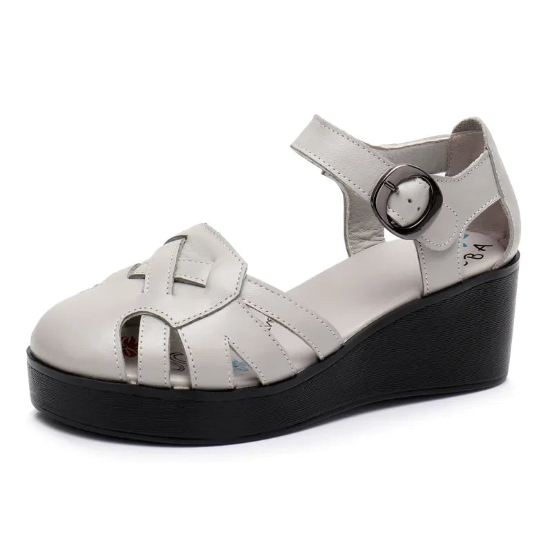 Sandale Damen De Leder Fajsa Colosy