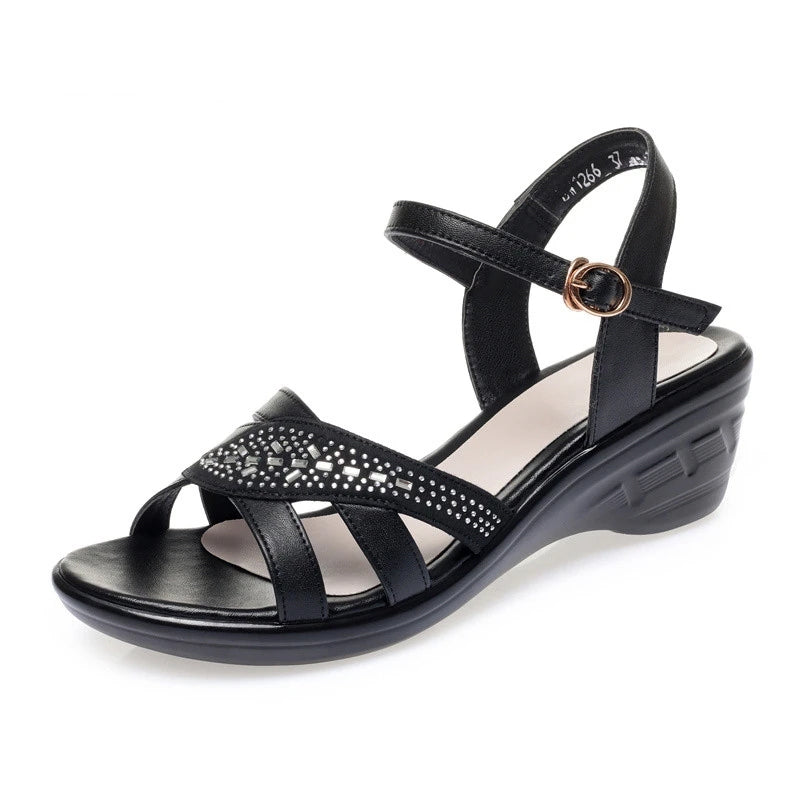 Sandale Damen De Leder Luci Colosy