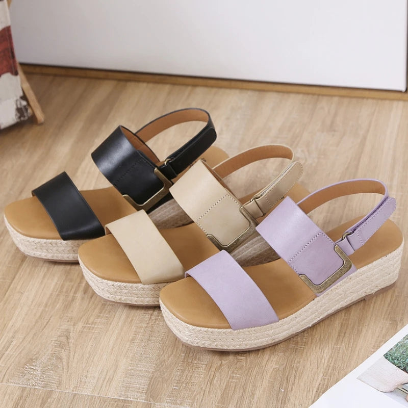 Sandale Damen De Leder Luquis Colosy