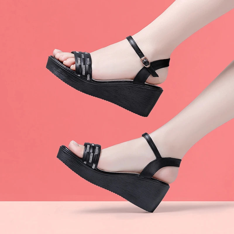 Sandale Damen De Leder Rebia Colosy