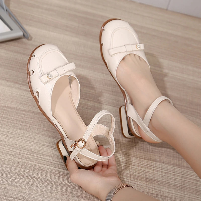 Sandale Damen De Leder Yreabs Colosy