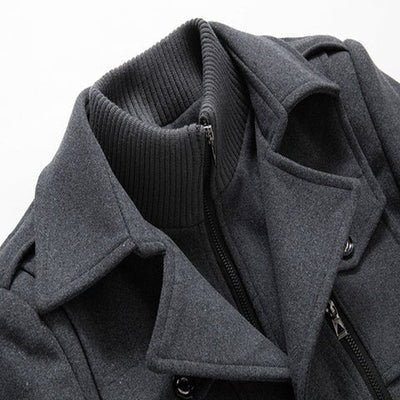 Peaky™ • Zweiteiliger Herrenmantel für Stil und Wärme