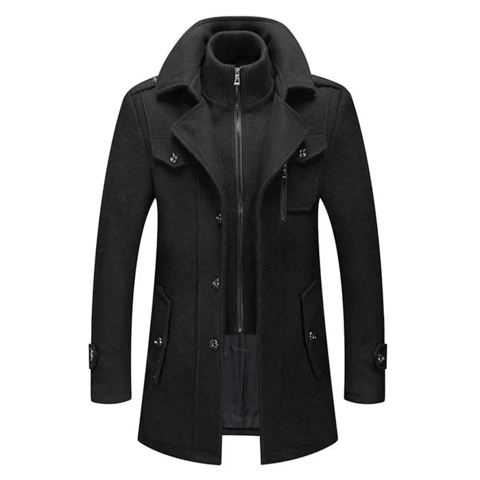 Peaky™ • Zweiteiliger Herrenmantel für Stil und Wärme