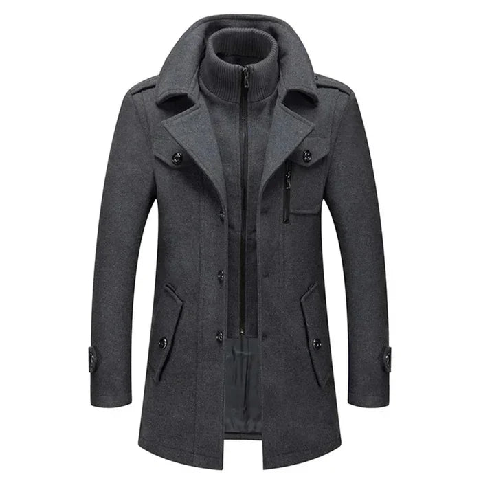 Peaky™ • Zweiteiliger Herrenmantel für Stil und Wärme
